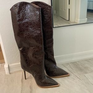 SHUTZ knee high boots